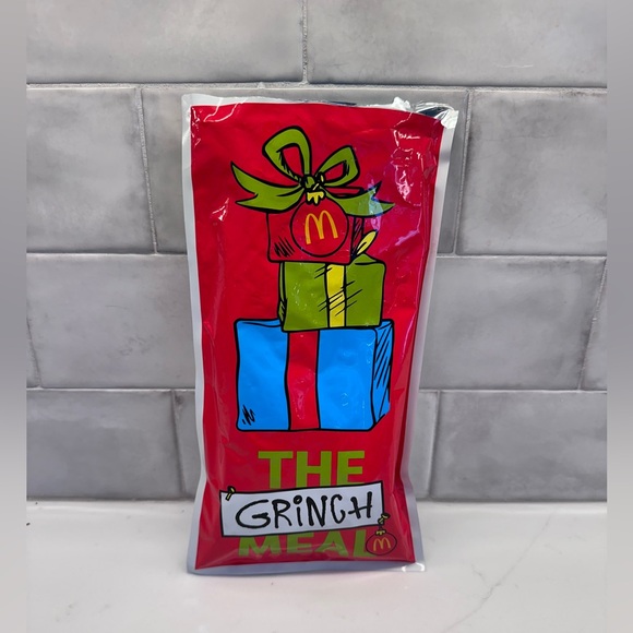 McDonald's Accessories - The Grinch Meal Socks Christmas Edition 2025 One Size Blue Color Collectible